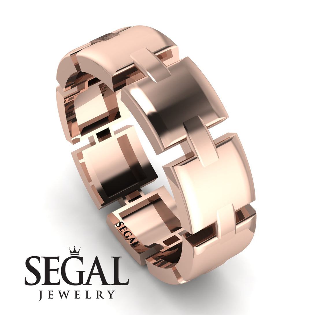 Geometrical Wedding Ring - Jackson No. 2