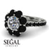 Glamorous Diamond Halo Engagement Ring - Amaya No. 33