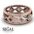 Glamorous Diamond Wedding Ring - Lucas No. 2 image 6