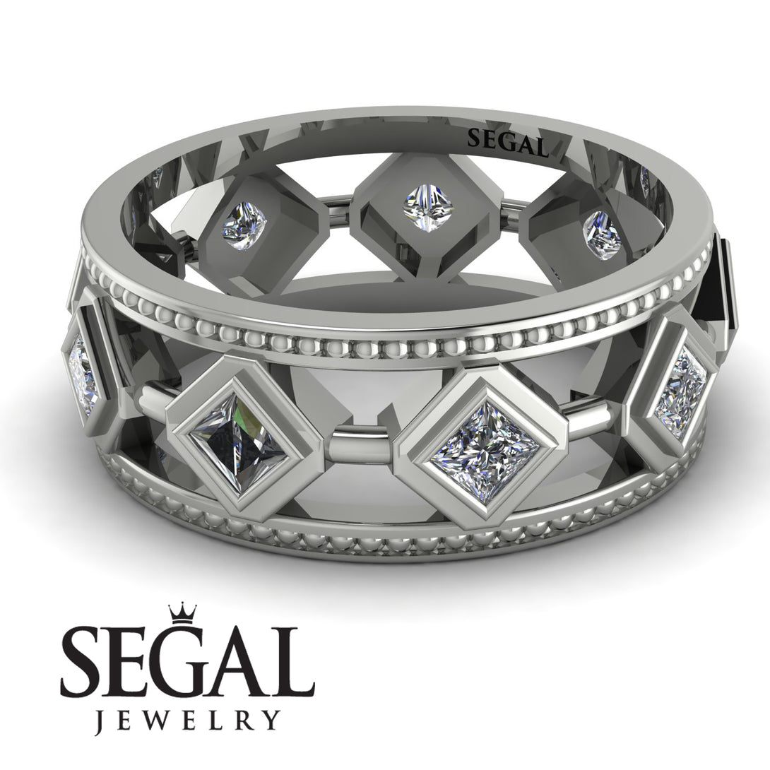 Glamorous Diamond Wedding Ring - Lucas No. 3