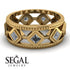 Glamorous Diamond Wedding Ring - Lucas No. 1 image 2