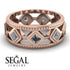 Glamorous Diamond Wedding Ring - Lucas No. 2