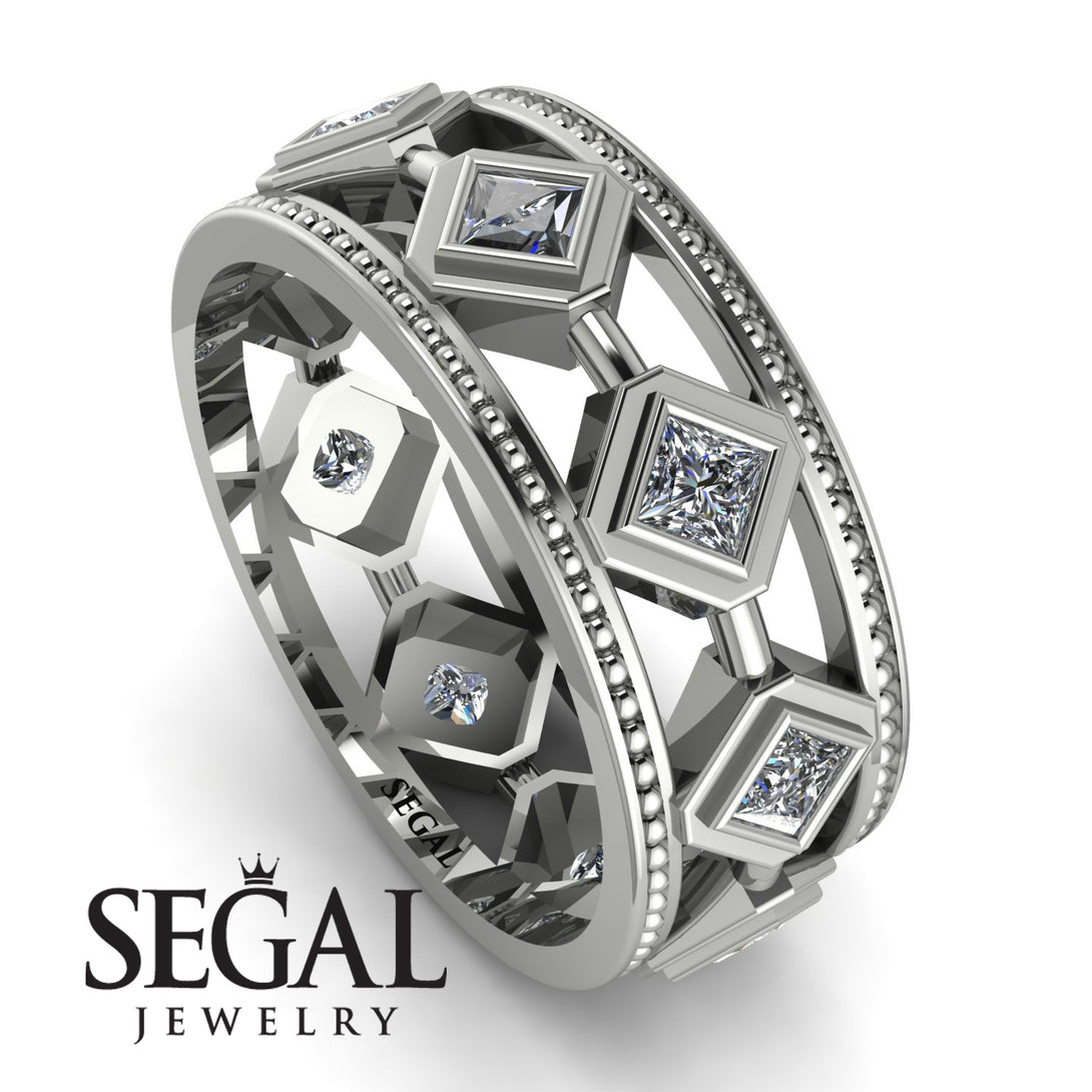 Glamorous Diamond Wedding Ring - Lucas No. 3