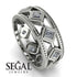 Glamorous Diamond Wedding Ring - Lucas No. 3 image 3