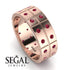 Glamorous Eternity Ruby Wedding Band - Carter No. 11 image 6