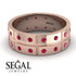 Glamorous Eternity Ruby Wedding Band - Carter No. 11 image 2