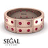 Glamorous Eternity Ruby Wedding Band - Carter No. 11 image 3