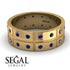 Glamorous Eternity Sapphire Wedding Band - Carter No. 13 image 2