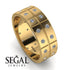 Glamorous Eternity Diamond Wedding Band - Carter No. 1