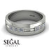 Glamorous Princess Diamond Wedding Ring - Samuel No. 3 image 6