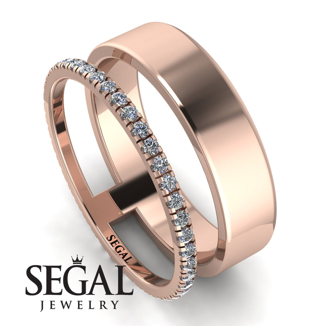 Golden Ratio Diamond Band - Isabel No. 2