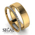 Golden Ratio Diamond Band - Isabel No. 1