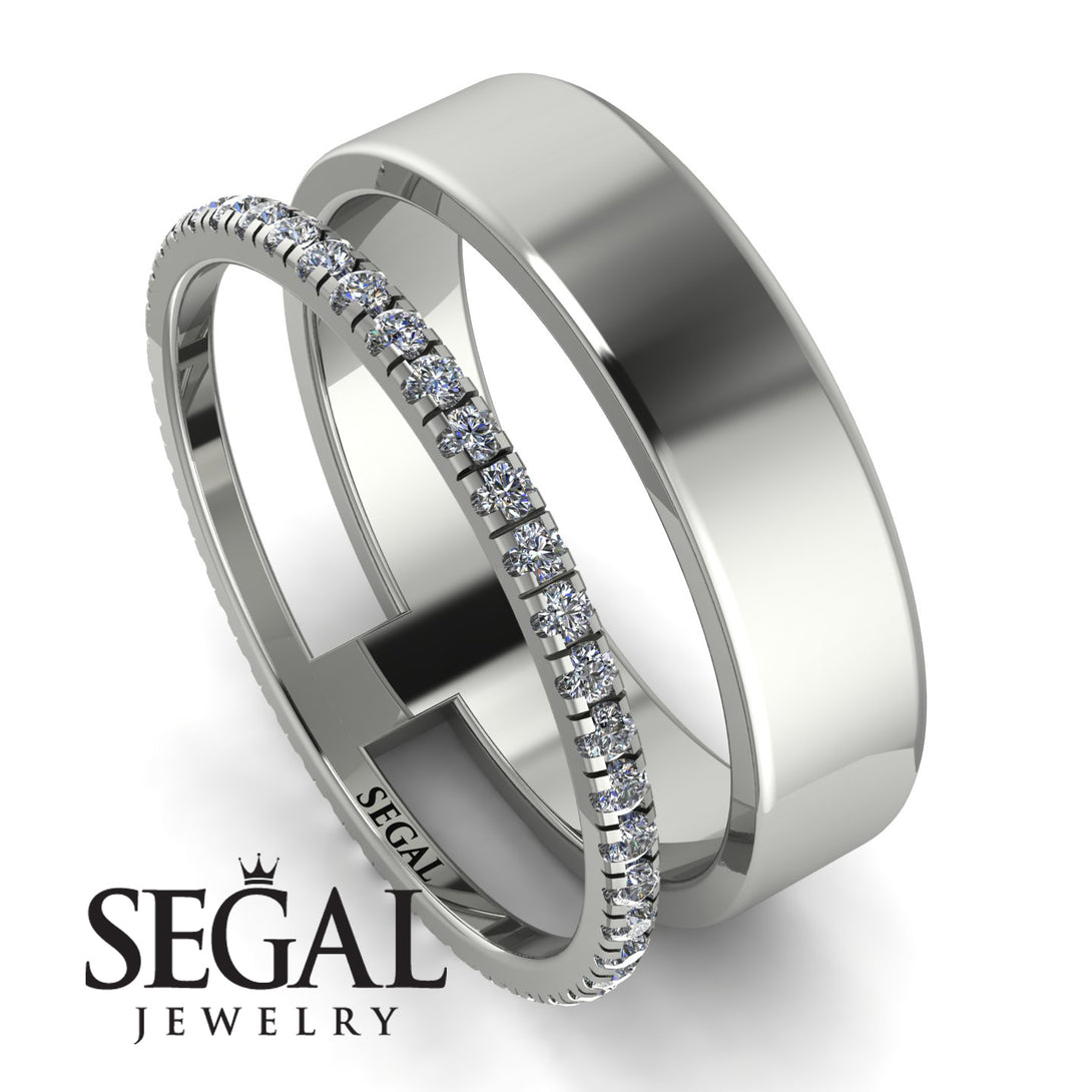 Golden Ratio Diamond Band - Isabel No. 3