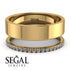 Golden Ratio Diamond Band - Isabel No. 1 image 2