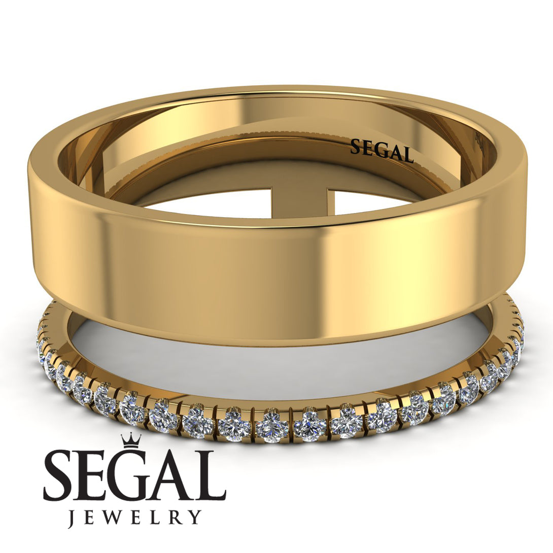 Golden Ratio Diamond Band - Isabel No. 1