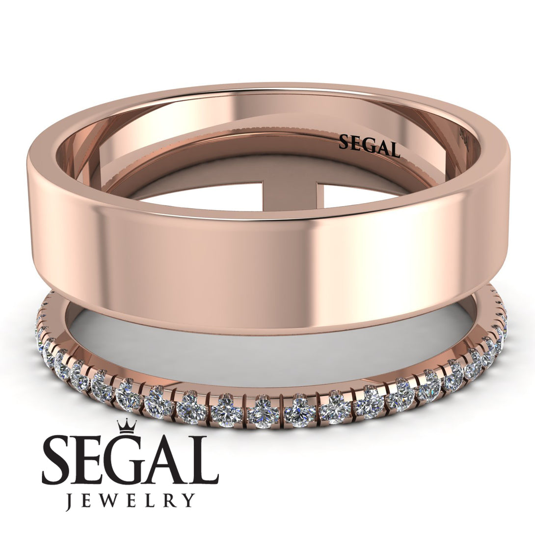 Golden Ratio Diamond Band - Isabel No. 2