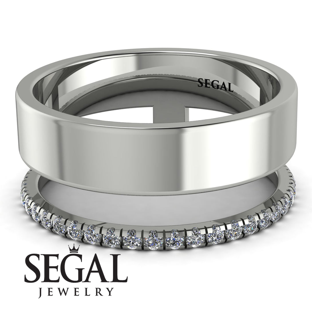 Golden Ratio Diamond Band - Isabel No. 3