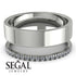 Golden Ratio Diamond Band - Isabel No. 3