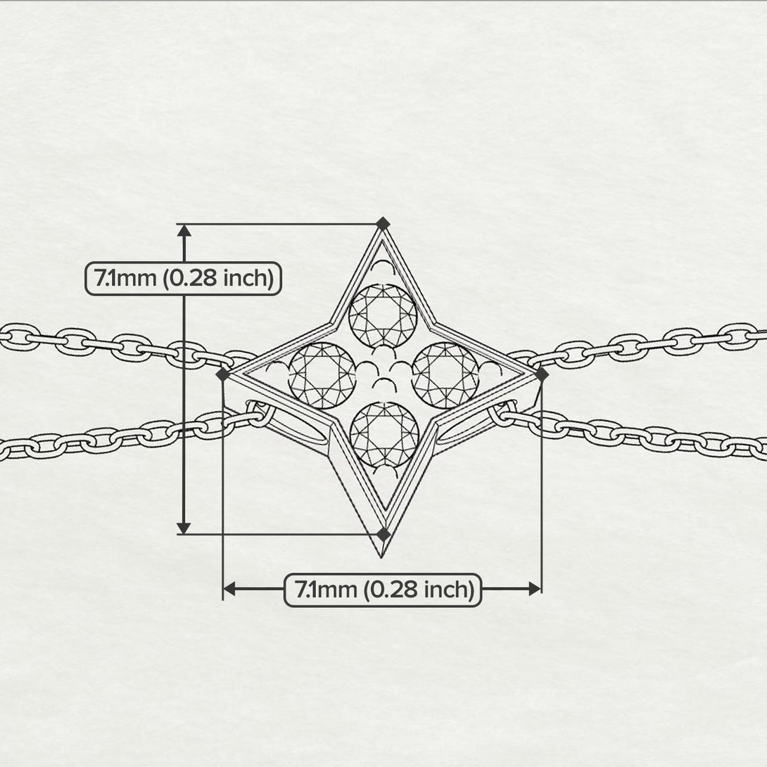 Star Ruby Necklace - Greta No. 11