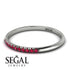 Half Eternity Band With Ruby - Ayla No. 12 image 3
