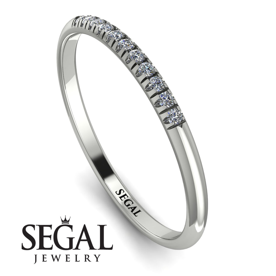 Half Eternity Band With Diamond - Ayla No. 3