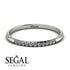 Half Eternity Band With Diamond - Ayla No. 3