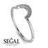 Half Round Stacking Diamond Ring - Alana No. 3 image 2