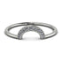 Half Round Stacking Diamond Ring - Alana No. 3