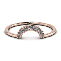 Half Round Stacking Diamond Ring - Alana No. 2 image 1
