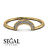 Half Round Stacking Diamond Ring - Alana No. 1