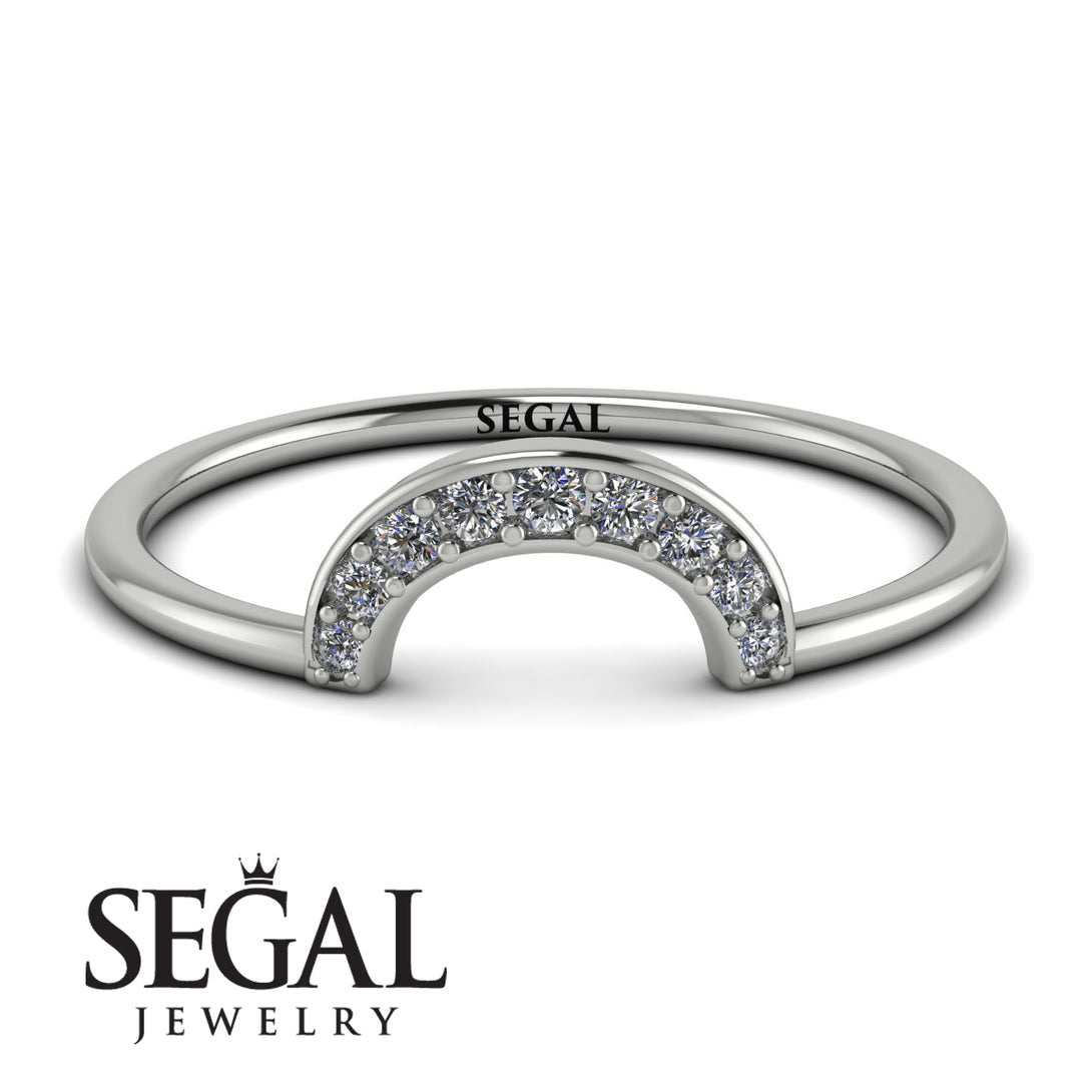 Half Round Stacking Diamond Ring - Alana No. 3
