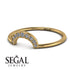 Half Round Stacking Diamond Ring - Alana No. 1