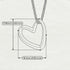 Gold Heart Necklace - Hallie No. 1