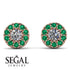 Halo Diamond Earrings - Heaven No. 17 image 9
