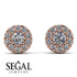 Halo Diamond Earrings - Heaven No. 2 image 9