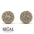 Halo Diamond Earrings - Heaven No. 1