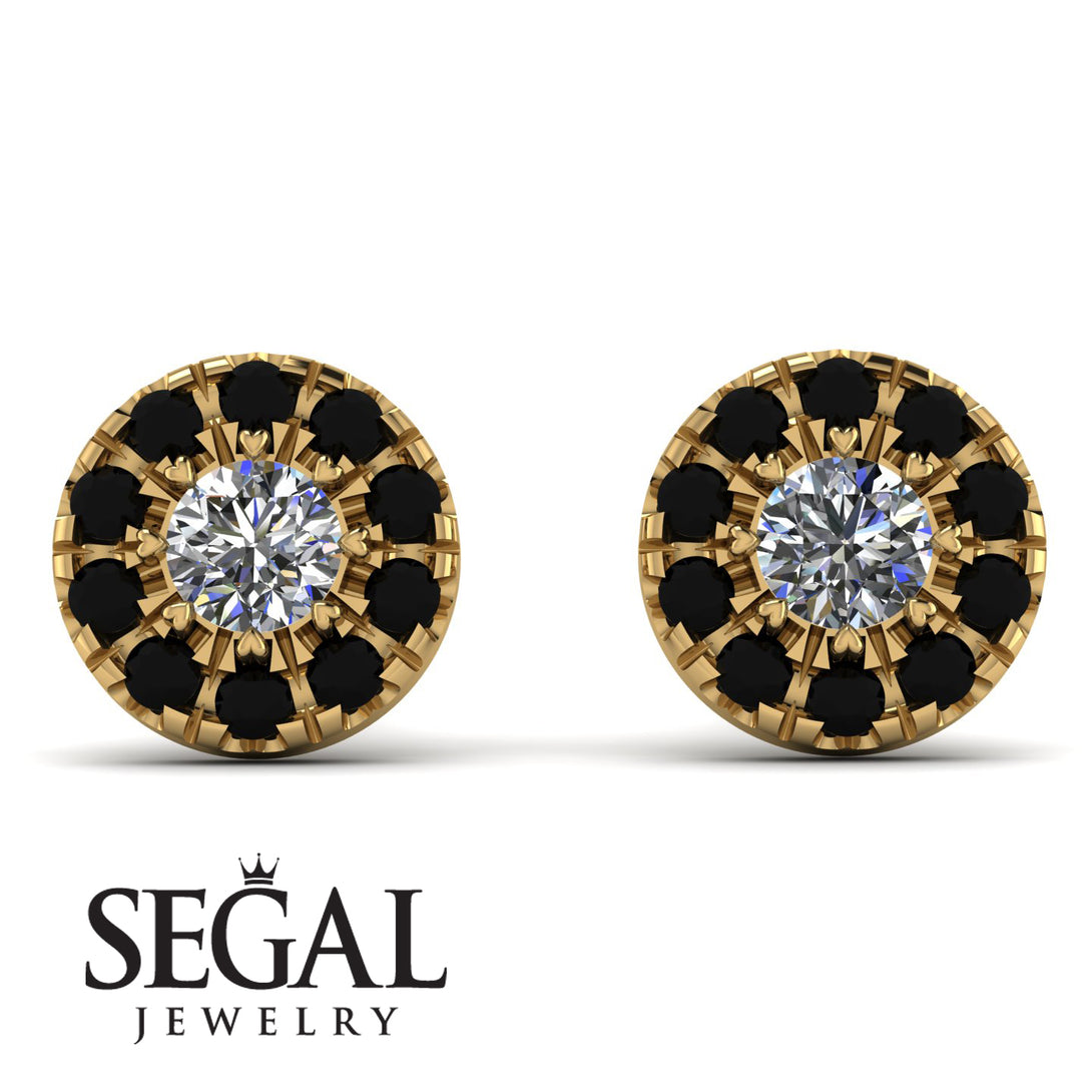 Halo Diamond Earrings - Heaven No. 31