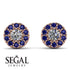 Halo Diamond Earrings - Heaven No. 62