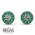 Halo Diamond Earrings - Heaven No. 18 image 9