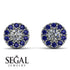 Halo Diamond Earrings - Heaven No. 63 image 9