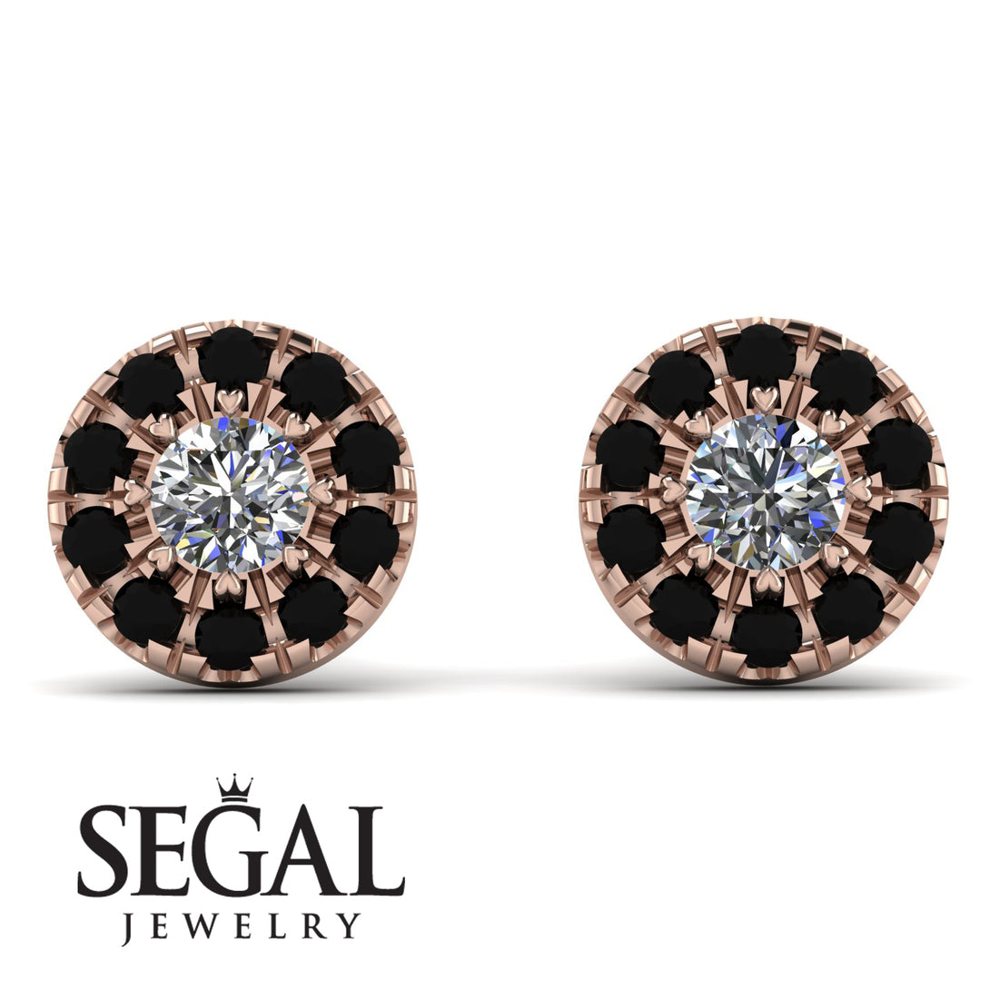 Halo Diamond Earrings - Heaven No. 32