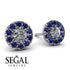 Halo Diamond Earrings - Heaven No. 63