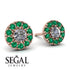 Halo Diamond Earrings - Heaven No. 17 image 2