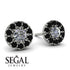 Halo Diamond Earrings - Heaven No. 33 image 2