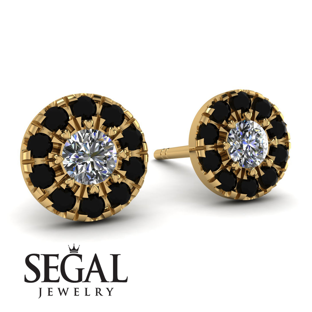 Halo Diamond Earrings - Heaven No. 31