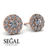 Halo Diamond Earrings - Heaven No. 2