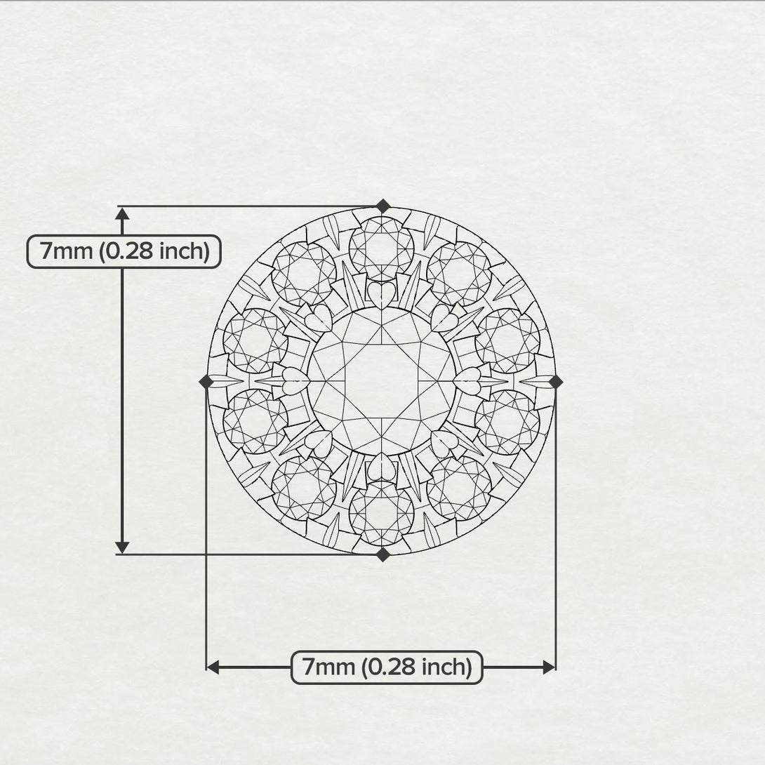 Halo Sapphire Earrings - Heaven No. 75