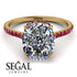 Hidden Halo Cushion Diamond Ring - Alayna No. 46 image 3