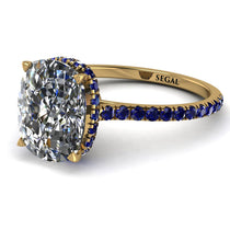 Hidden Halo Cushion Diamond Ring - Alayna No. 61 image 1
