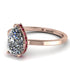 Hidden Halo Pear Diamond Engagement Ring - Mary No. 47 image 1